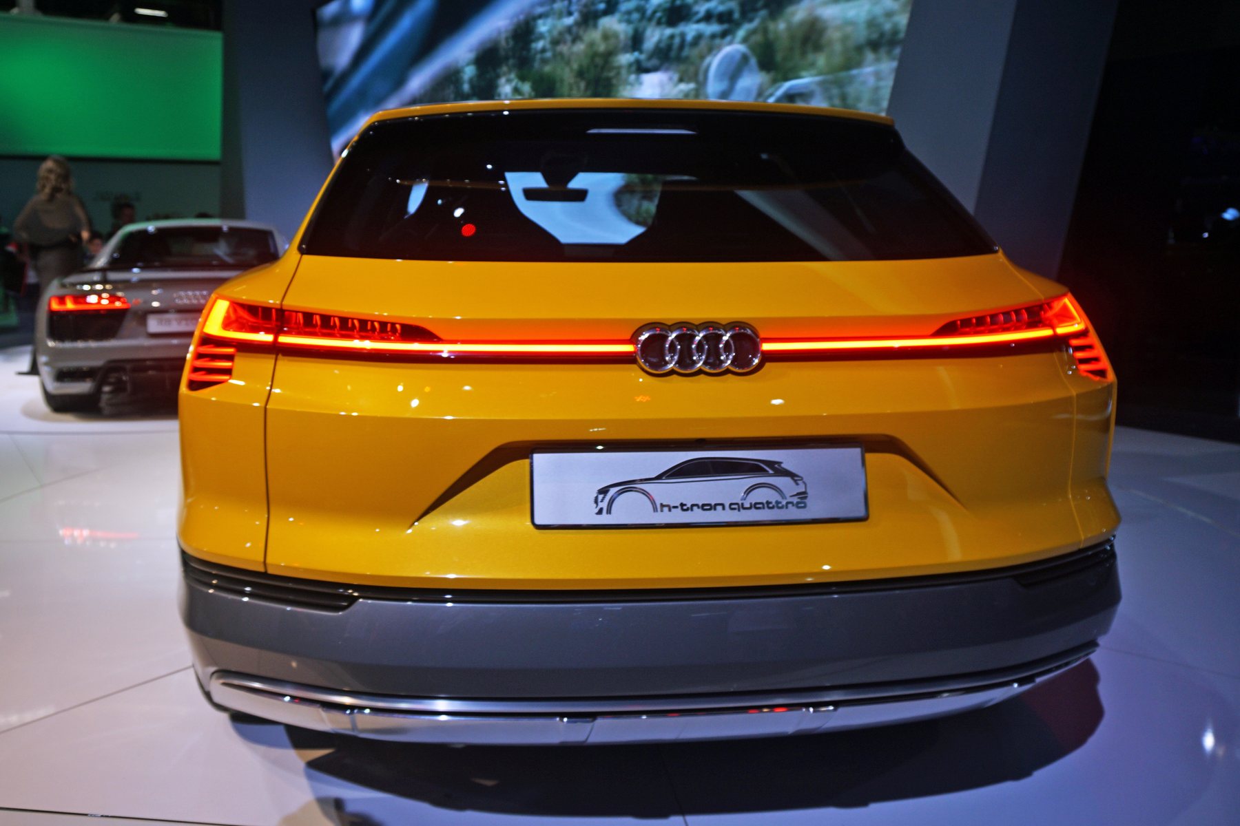 Veículo em exposição no Salão Internacional do Automóvel de São Paulo, Brasil